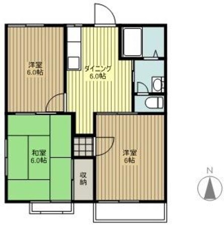 ルミエールKの物件間取画像